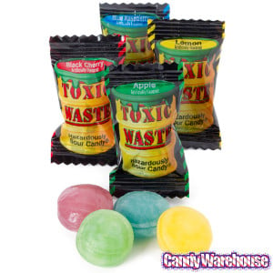 Toxic Waste Candy Challenge Toxic waste sour candy packs