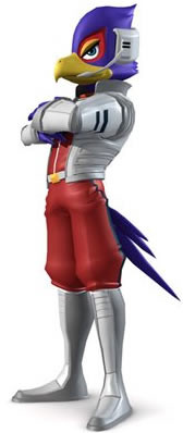 Falco Lombardi is a vanist bird in the Star Fox games.