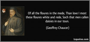 More Geoffrey Chaucer Quotes