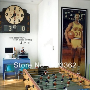 ... Jordan MJ inspirational basketball wall quotes art sayings wall