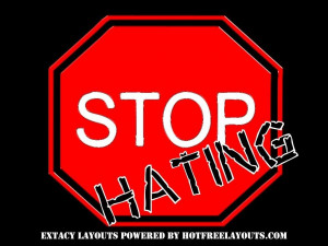 Stop Hating Image