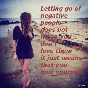 letting go