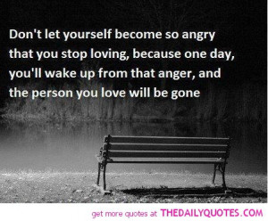 Don’t Let Yourself Become Angry