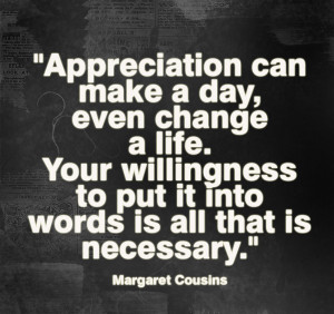 appreciation can make a day even change a life copy