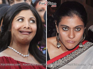 Indian Actress Funny Faces