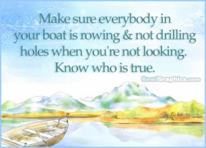 Make Sure Everybody In Your Boat Facebook Graphic