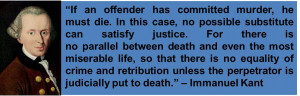 feel that the Pro-Death Penalty Quotes website is moreconvincing.