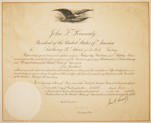http www lionheartautographs com autograph 18031 kennedy john f jfk ...