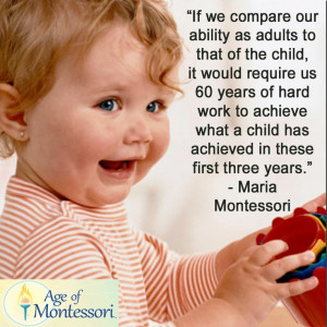 Montessori for Infants and Toddlers