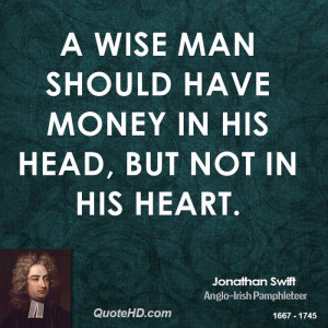 Jonathan Swift Money Quotes