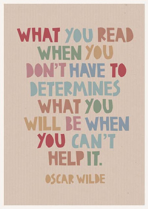 ... you don’t have to determines what you will be when you can’t help