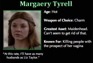 Game of Thrones Trading Cards - Margaery Tyrell