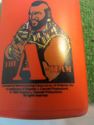 Vintage 1983 Mr. T The A-Team Lunchbox thermos kitschy I Pity the ...
