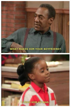 Bill Cosby Show – What makes him your Boyfriend? I told him he was
