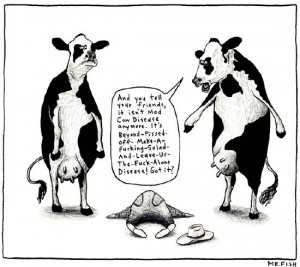 Mad Cow Disease Cartoon