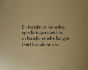 Vinyl Wall words quotes and sayings Norwegian Decal.. De smukkeste ...