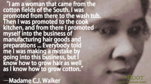 Quote of the Day: Madame CJ Walker on Entrepreneurship