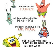 lonely, quote, quotes, spongebob, text