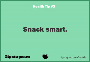 Snacking is good for you so don’t abuse snacks by eating empty ...