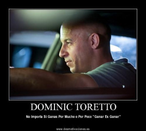 Dominic Toretto Quotes Toretto. via mary kay ward