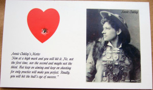 Unique Annie Oakley Collectible Offered