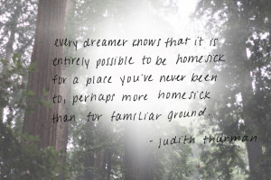 Monday Quote: Every Dreamer Knows