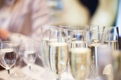 flutes #champagne #stemware #glasses #ambiance