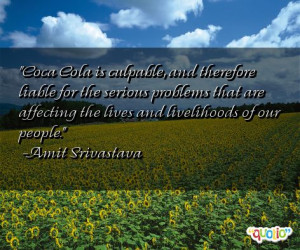 Coca Cola is culpable, and therefore liable