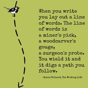 by Stanley Fish and right away he gives this great quote from Annie ...