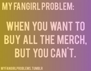 fangirl problem