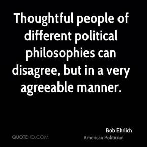 Thoughtful people of different political philosophies can disagree ...