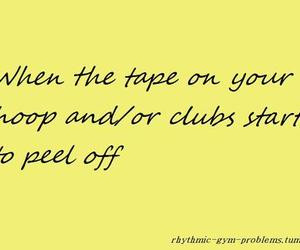 Rhythmic gymnast problems | via Tumblr