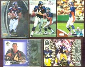 1998 SP Authentic #11 Brian Griese ROOKIE Football cards value