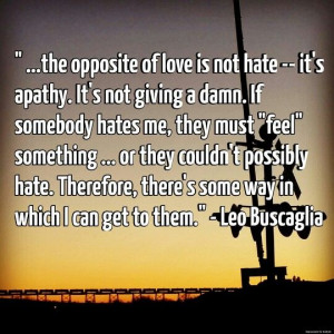 ... , there's some way in which I can get to them.