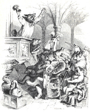 From reading too much, and sleeping too little, his brain dried up on ...