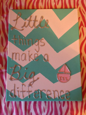 Super cute big little sorority craft! This is for Tri Sigma but could ...