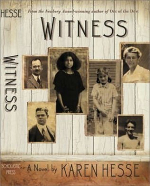 WITNESS, by Karen Hesse
