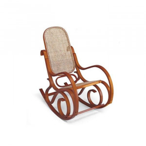 Fauteuil Rocking Chair Tissu