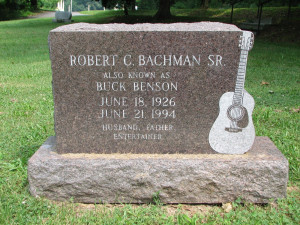 TOMBSTONE OF ROBERT C. BACHMAN, SR - Aulenbach's Cemetery, Mount Penn ...