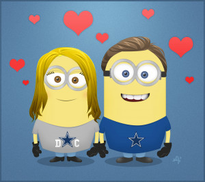 Angela, you are one in a minion! Love you! -- David
