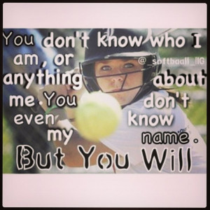 Softball quotes