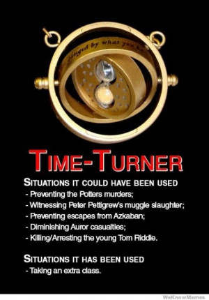 Time Turner Situations it could have been used – Situations it has ...