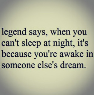 Who do you dream about ??