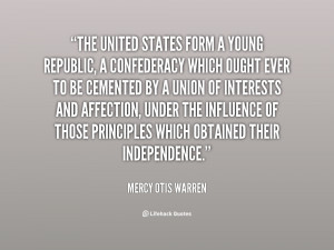 Mercy Otis Warren Quotes Independence