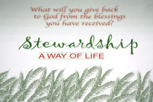 stewardship is a way of life stewardship is a conversion of heart ...