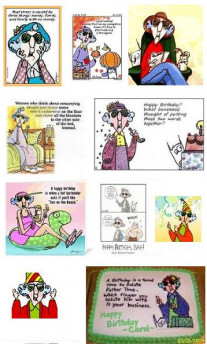 Free Maxine E Cards Birthday