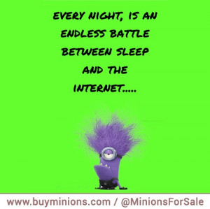 minions-quotes-sleep-vs-internet