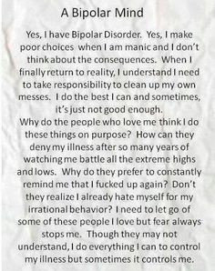 Bipolar Disorder More