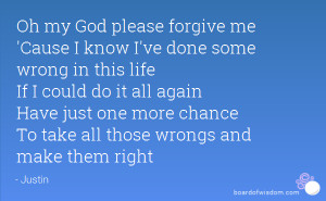 God Forgive me Quotes oh my God Please Forgive me 39