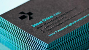 Business Card Design: 10 Neon Business Card Designs Inspiration